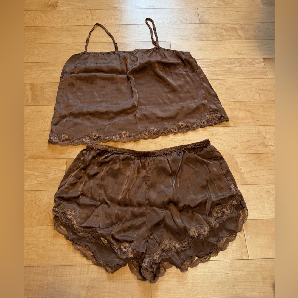 SKIMS jacquard lace sleep set